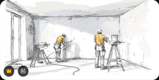 Finishing work